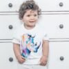 Rhino Blue art T-shirt