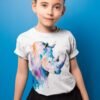 Rhino Blue art T-shirt