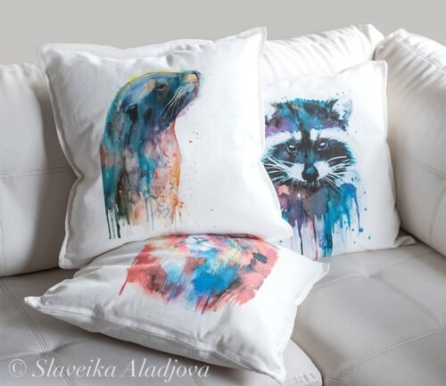 Sea lion art Pillow case