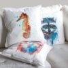 Seahorse pillow case