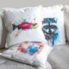 Sockeye salmon art Pillow case Sockeye salmon art Pillow case