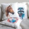 Suffolk Punch horse art Pillow case