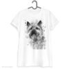 Black and white Cairn Terrier T-shirt