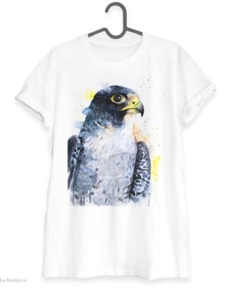Peregrine Falcon art T-shirt