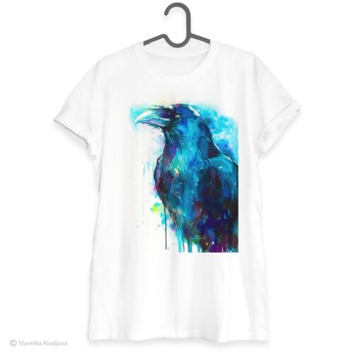 Raven art T-shirt