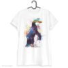 Royal penguin art T-shirt
