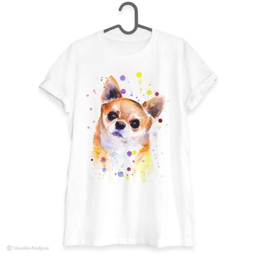 Chihuahua art T-shirt