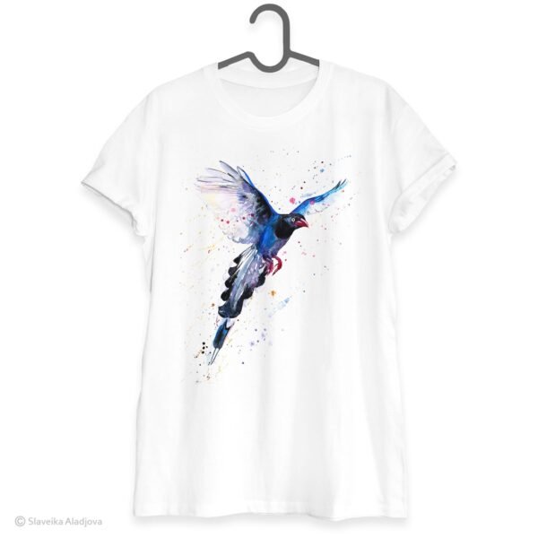 Taiwan Blue Magpie art T-shirt