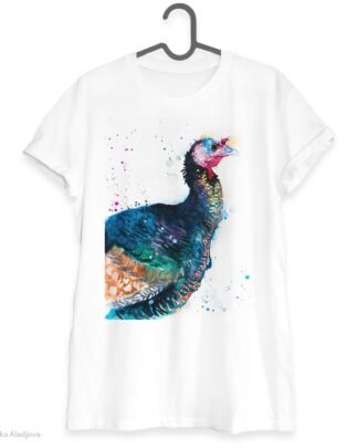 Turkey bird art T-shirt