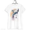 Wolf girl art T-shirt