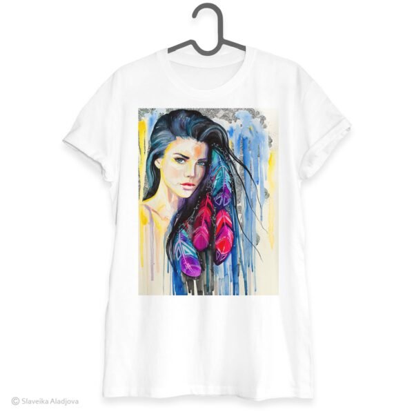 Girl portrait art T-shirt