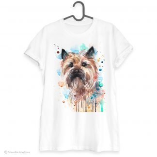 Cairn Terrier art T-shirt