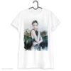 Mountain girl portrait art T-shirt
