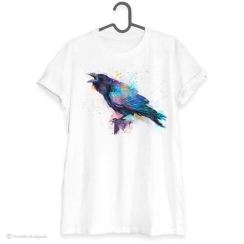Raven art T-shirt