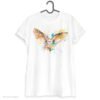 Barn owl art T-shirt