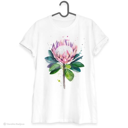 King Protea art T-shirt