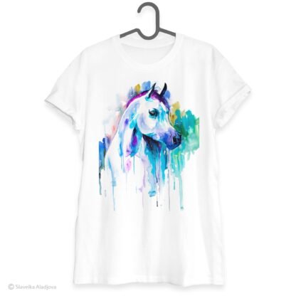 Arabian horse art T-shirt