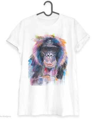 Bonobo art T-shirt