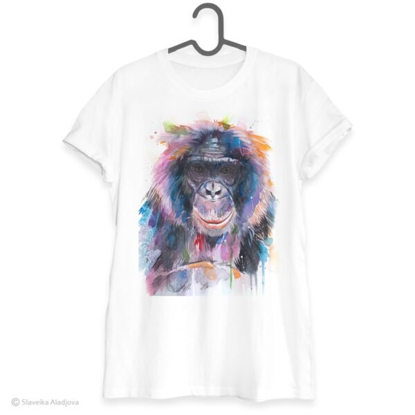 Bonobo art T-shirt