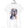 Blue Great Dane art T-shirt