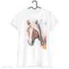 Haflinger horse, Avelignese art T-shirt