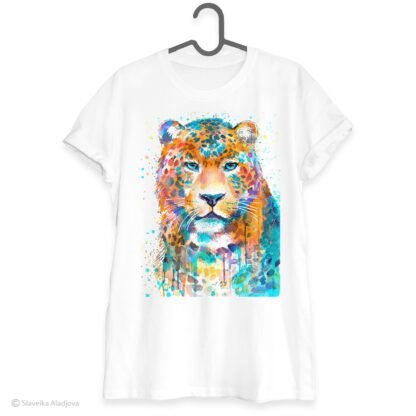 Panther Leopard art T-shirt
