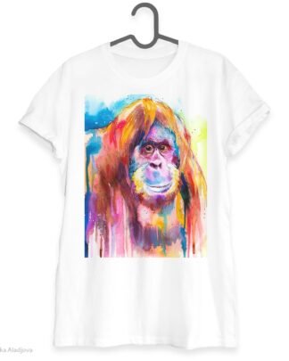 Orangutan art T-shirt