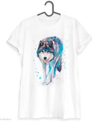 Wolf art T-shirt