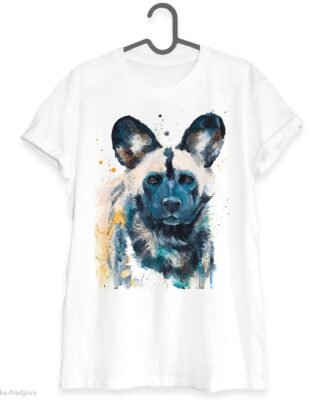 Wild Dog art T-shirt