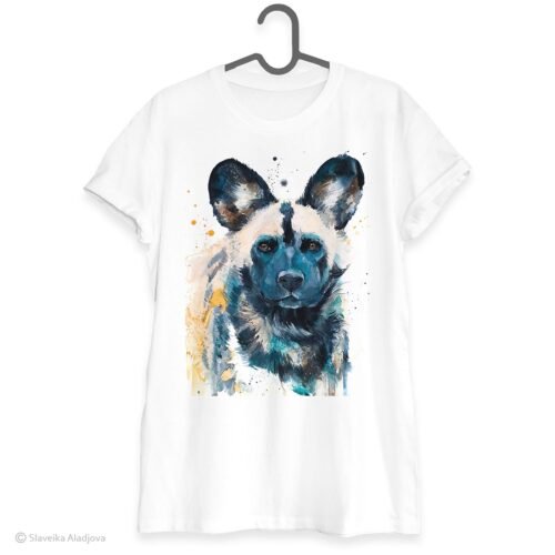 Wild Dog art T-shirt