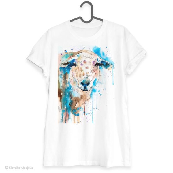 Sheep art T-shirt