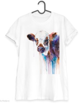 Cow art T-shirt