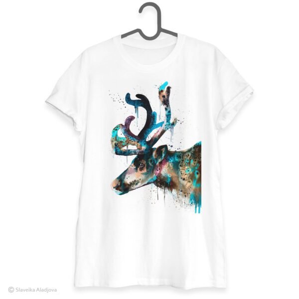 Reindeer art T-shirt