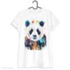 Colorful panda art T-shirt