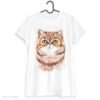 Exotic Shorthair cat art T-shirt