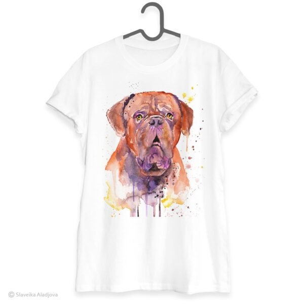 French Mastiff art T-shirt