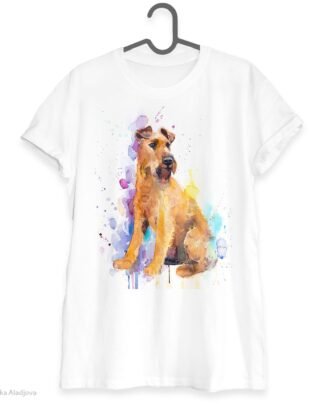 Irish Terrier art T-shirt