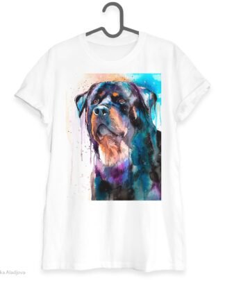 Rottweiler art T-shirt