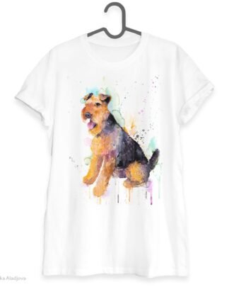 Welsh Terrier art T-shirt