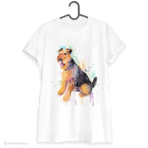 Welsh Terrier art T-shirt
