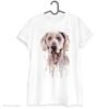Weimaraner art T-shirt