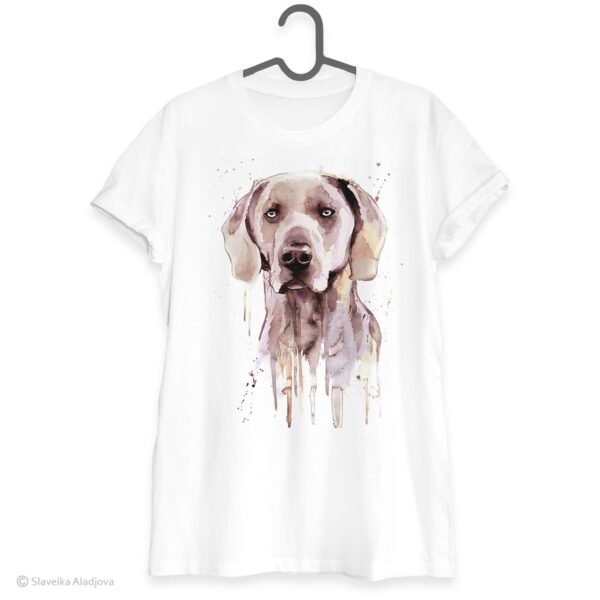 Weimaraner art T-shirt