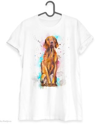 Vizsla Dog art T-shirt