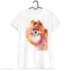 Pomeranian art T-shirt