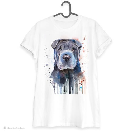 Shar Pei art T-shirt