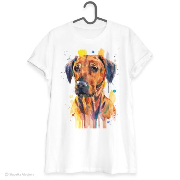 Rhodesian Ridgeback art T-shirt