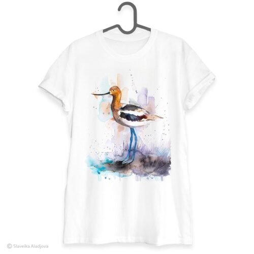 American Avocet art T-shirt