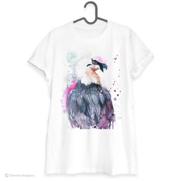 Bearded vulture art T-shirt