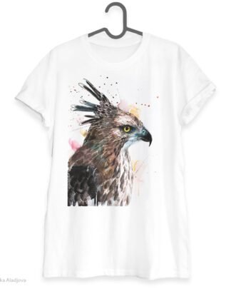 Changeable Hawk-eagle art T-shirt