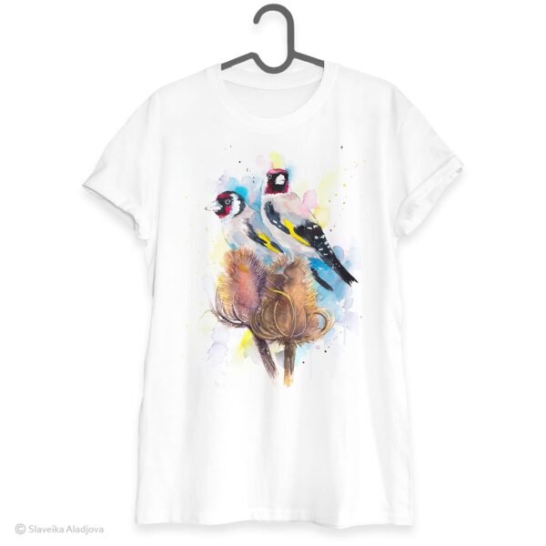 Goldfinch art T-shirt
